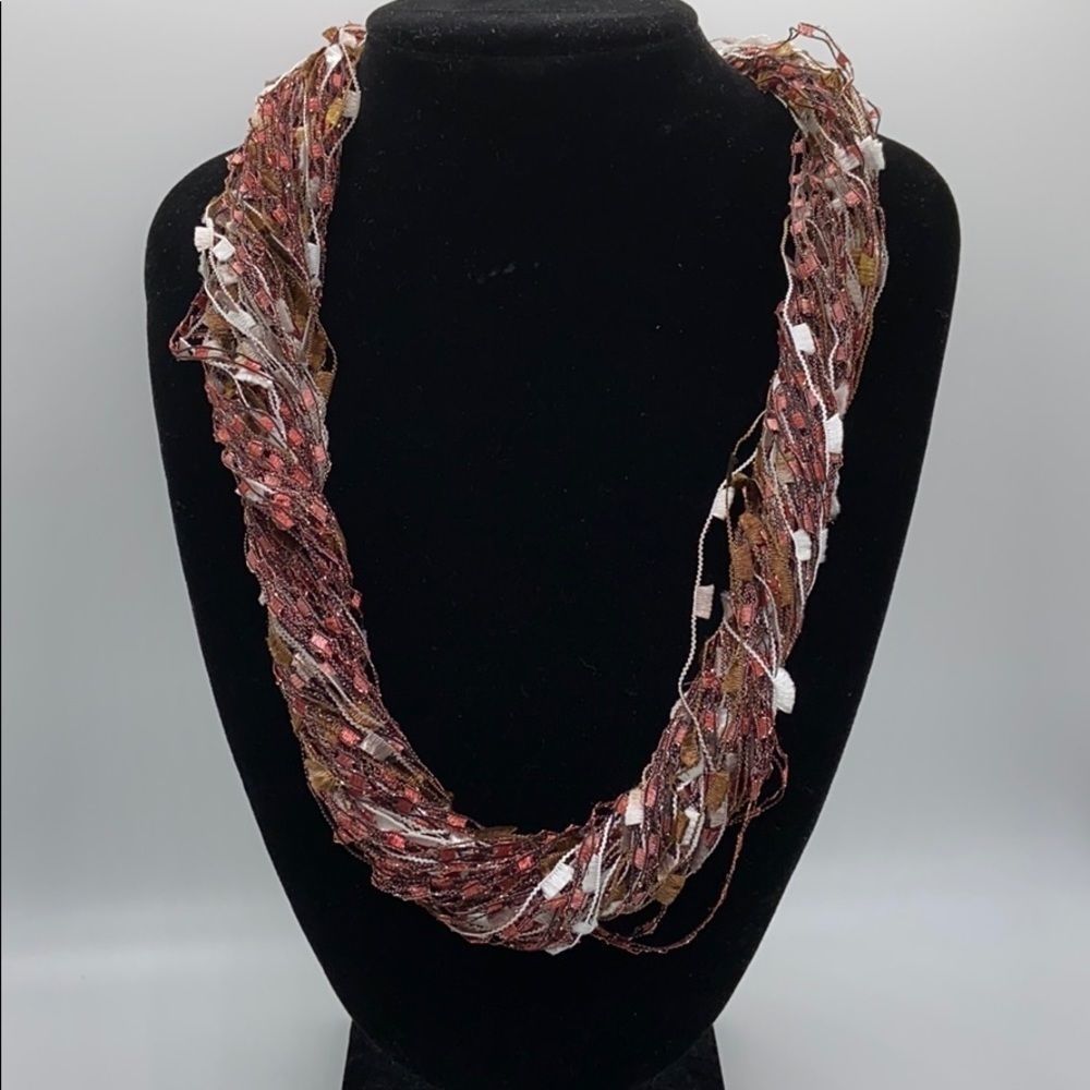 Multi String Necklace